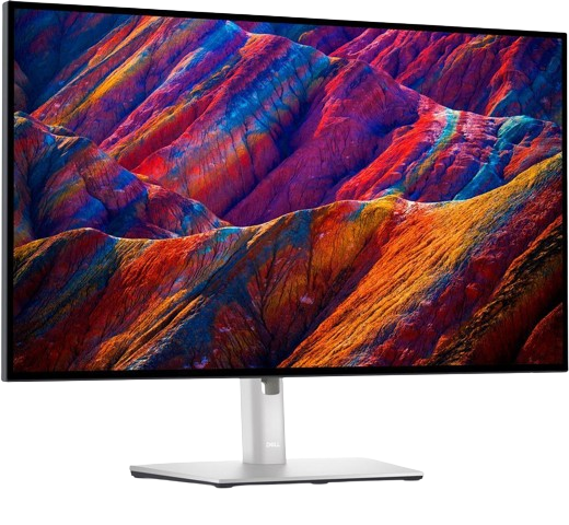 MONITOR 27" DELL U2723QE ULTRA SHARP 4K LED IPS, 3840 x 2160, 5ms, HDMI 2.0, DP (in and out), 2xType-C (upstream and downstream), 4xUSB 3.2 Gen2 ,RJ45
