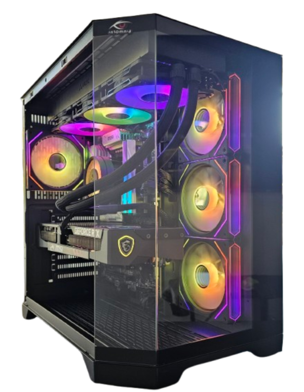 Insomnia Shadow Prism 2 XT: B850, Ryzen 7 7800X3D, 32GB DDR5-6000, RTX5080, 2TB NVMe