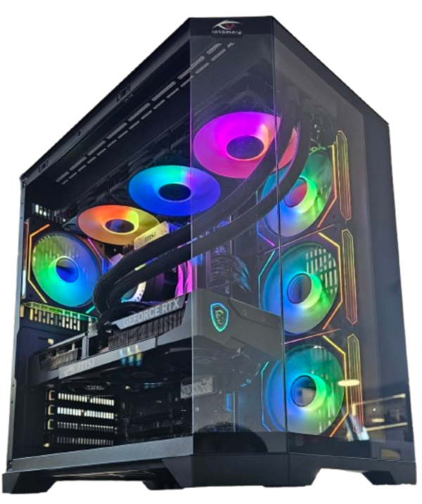 Insomnia Shadow Prism 2 XT: B850, Ryzen 7 7800X3D, 32GB DDR5-6000, RTX5080, 2TB NVMe