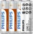 Philips LongLife AA Zinc 4pack Batteries