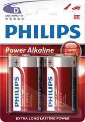 Philips C Power Alkaline 2pack Batteries