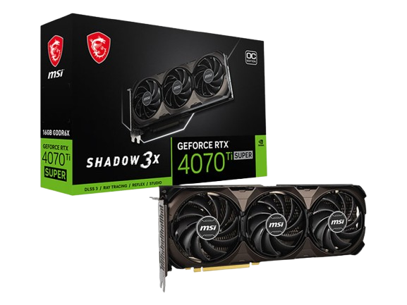 GeForce RTX™ 4070Ti SUPER 16G SHADOW 3X OC