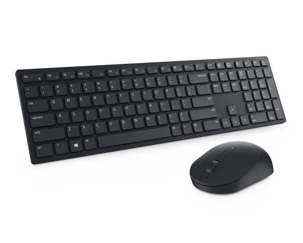 Dell KM5221W PRO Wireless US Keyboard + Mouse Black