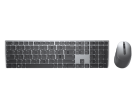 Dell KM7321W Pro Plus Wireless Multi-Device US Keyboard + Mouse Gray