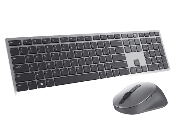 Dell KM7321W Wireless Premier Multi-Device Us Keyboard + Mouse Gray