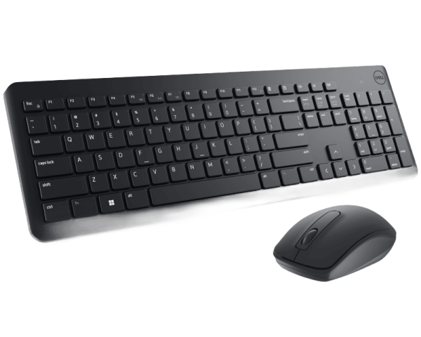 Dell KM3322W Wireless US Keyboard + Mouse Black