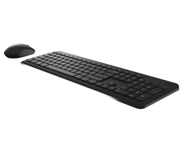 Dell KM3322W Wireless US Keyboard + Mouse Black
