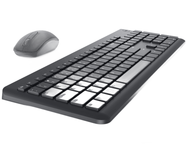 Dell KM3322W Wireless US Keyboard + Mouse Black