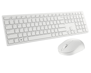 Dell KM5221W Pro Wireless Keyboard + Mouse White