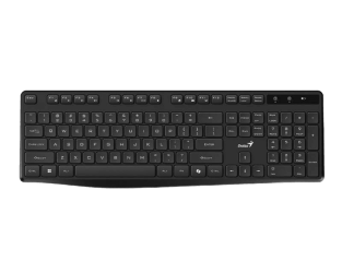 Genius KB-7200 Wireless USB US Wireless Keyboard Black
