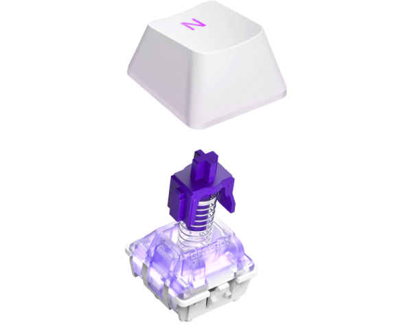 NZXT Function 2 Mechanical Keyboard us white (KB-001NW-US)