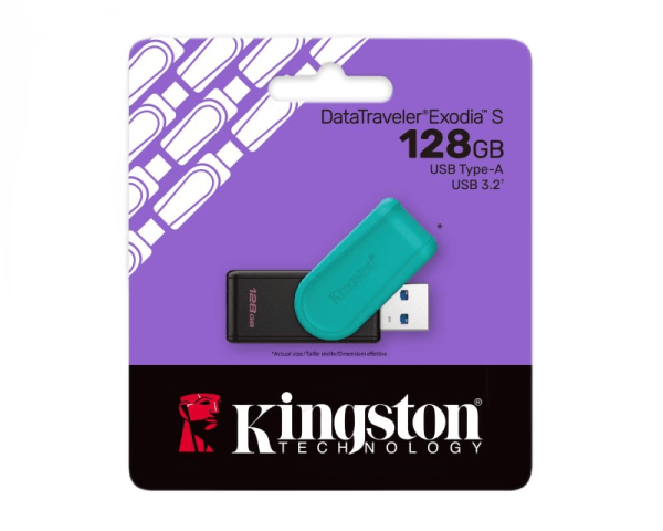 128GB DataTraveler Exodia with USB 3.2 GEN1 DTXS / 128GB