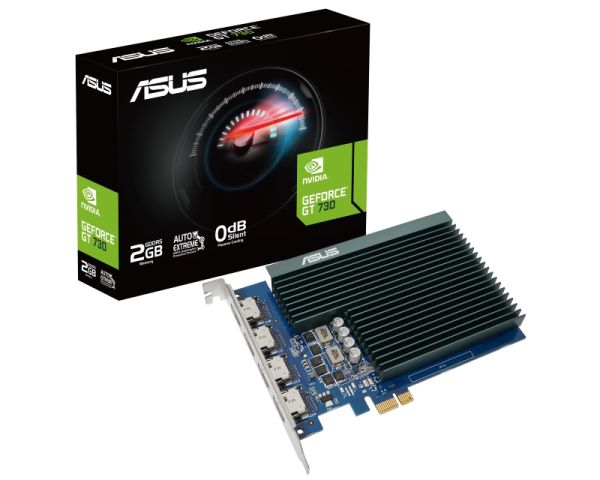 ASUS NVIDIA GEFORCE GT 730 2GB 64BIT GT730-4H-SL-2GD5