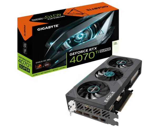 Gigabyte nVidia GeForce RTX 4070 Ti SUPER EAGLE OC 16GB GV-N407TSEAGLE OC-16GD
