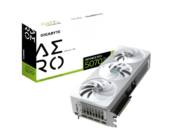 Gigabyte Nvidia GeForce RTX 5070 Ti Aero 16GB 256bit GV-N507Taero OC-16GD Rev. 1.0