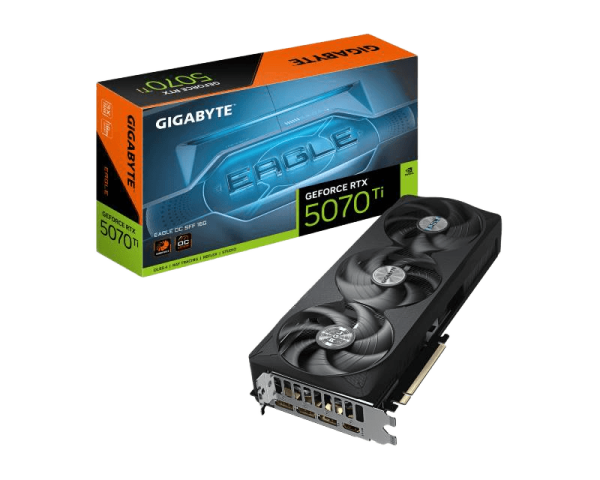 nVidia GeForce RTX 5070 Ti EAGLE 16GB 256bit GV-N507TEAGLE OC-16GD rev. 1.0