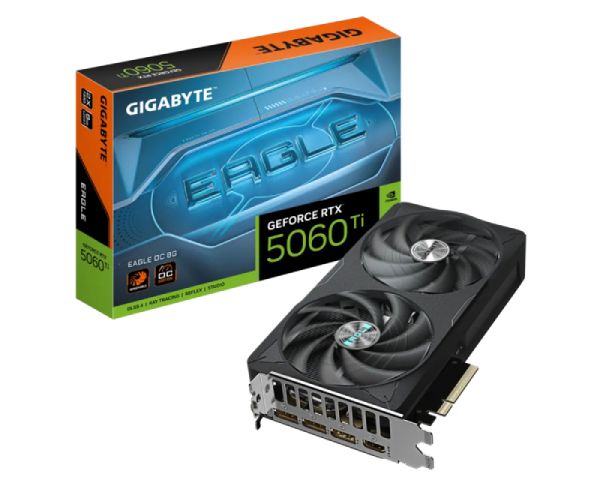 Gigabyte nVidia GeForce RTX 5060 Ti EAGLE 8GB 128bit GV-N506TEAGLE OC-8GD rev. 1.0