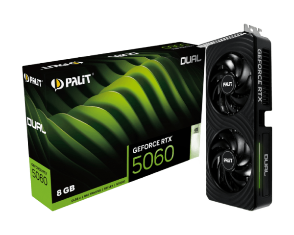 Nvidia GeForce RTX 5060 8GB 128bit RTX5060 Dual