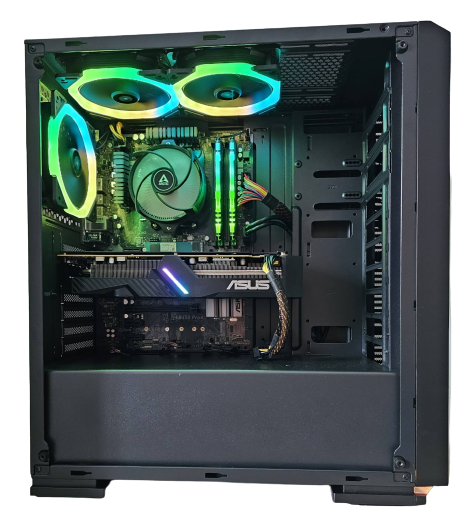 OUTLET A520, Ryzen 5 5500, 16GB DDR4-3200, RX5600XT, 500GB NVMe