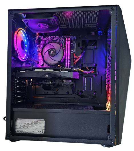 OUTLET A520, Ryzen 3 1200, 16GB DDR4-3200, RX570 8GB, 480GB SSD