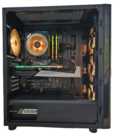 OUTLET B450, Ryzen 7 3700X, 16GB DDR4-3200, RX5700XT, 1TB NVMe