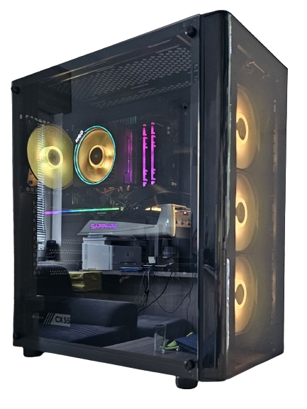 OUTLET B450, Ryzen 7 3700X, 16GB DDR4-3200, RX5700XT, 1TB NVMe