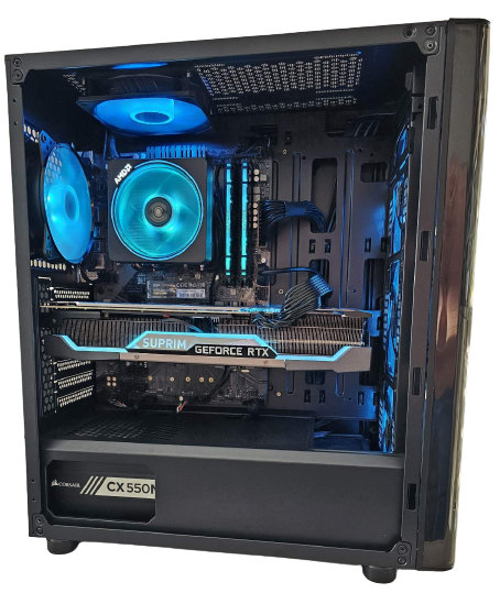 OUTLET B450, Ryzen 7 3700X, 16GB DDR4-3200, RTX 3070, 1TB NVMe