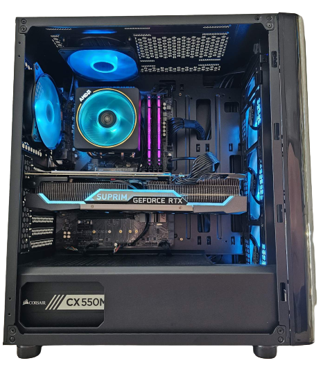 OUTLET B450, Ryzen 7 3700X, 16GB DDR4-3200, RTX 3070, 1TB NVMe
