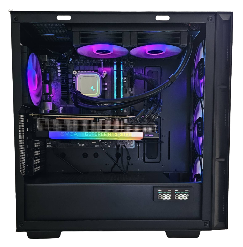 PRO Gaming PC: Z690, 13600KF, RTX 3080, 32GB DDR4-3600, 500GB NVMe + 1TB SSD