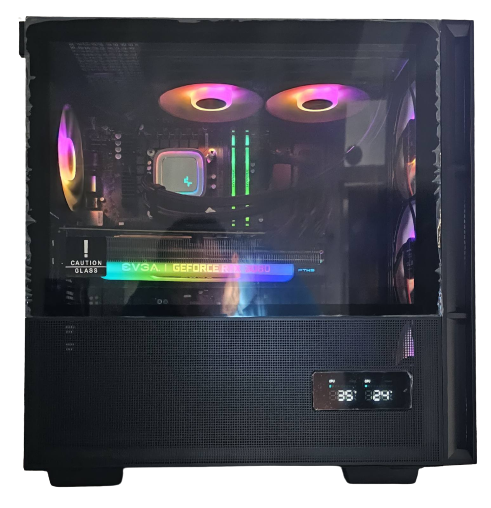PRO Gaming PC: Z690, 13600KF, RTX 3080, 32GB DDR4-3600, 500GB NVMe + 1TB SSD