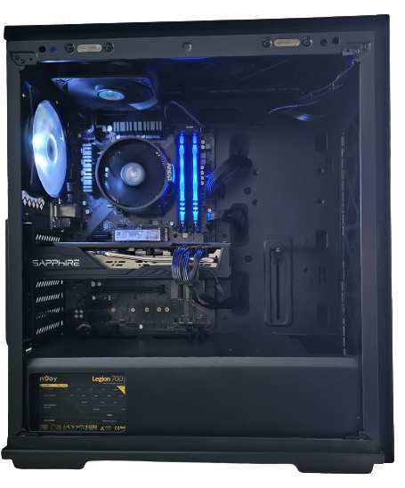 OUTLET B450, Ryzen 5 3600, 16GB DDR4-3200, RX5700XT, 512GB NVMe