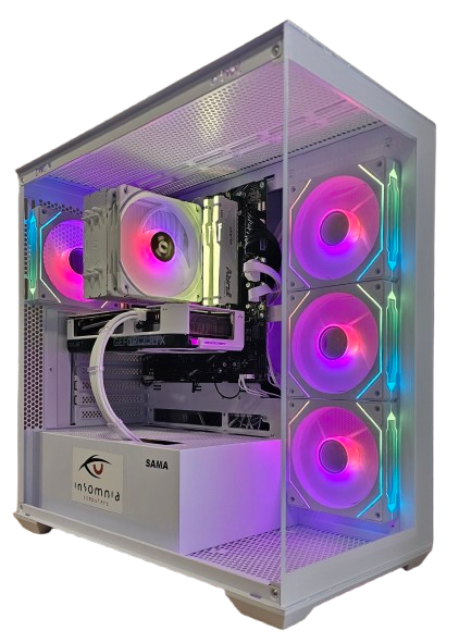 Insomnia Arctic Abyss 2 XT: B760, i5 14400F, 32GB DDR5-6000, RTX4060Ti 8GB, 1TB NVMe