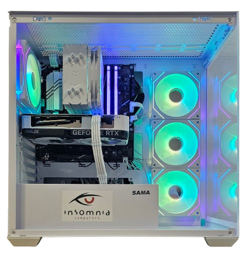 Insomnia Arctic Abyss 2 XT: B760, i5 14400F, 32GB DDR5-6000, RTX4060Ti 8GB, 1TB NVMe