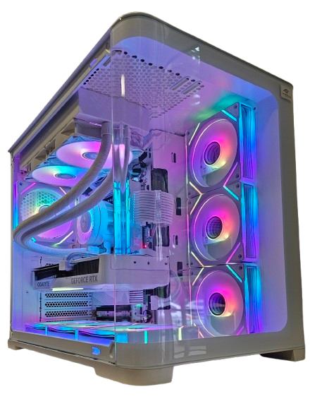 Insomnia Arctic Arcglass: B650E, Ryzen 7 7800X3D, 32GB DDR5-6000, RTX5070Ti 16GB, 1TB NVMe