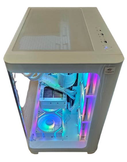 Insomnia Arctic Arcglass: B650E, Ryzen 7 7800X3D, 32GB DDR5-6000, RTX5070Ti 16GB, 1TB NVMe