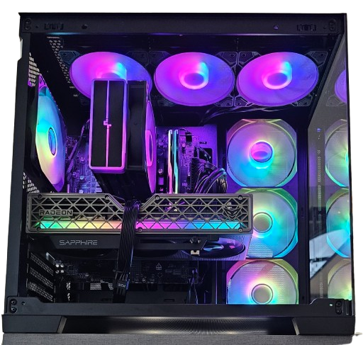 Insomnia Shadow Chroma Lite: A620M, Ryzen 5 7500F, 32GB DDR5-6000, RX9060XT, 1TB