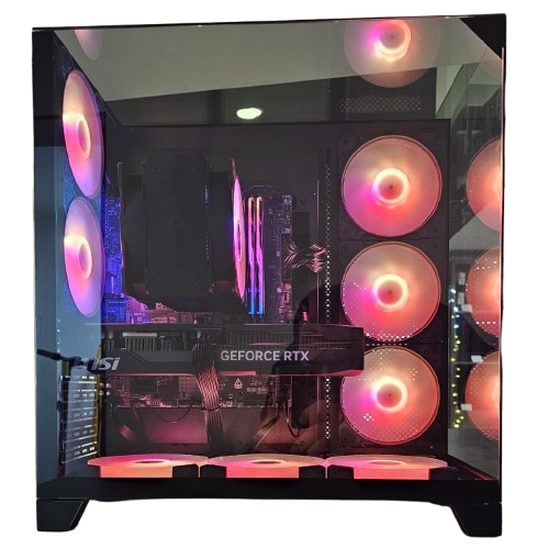 Insomnia Shadow Spectra: B840M-B, Ryzen 7 7800X3D,DDR5 32GB-6000, RTX5070Ti, 1TB SSD