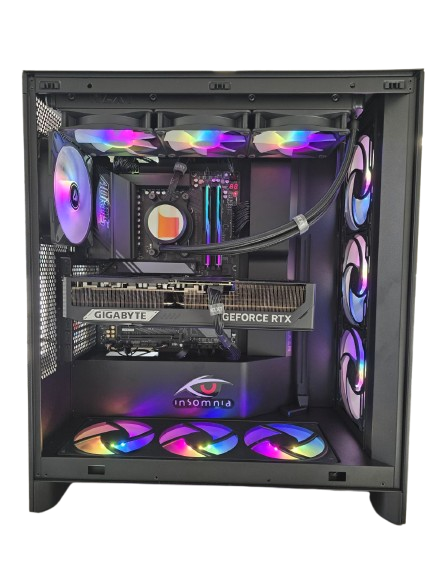 Insomnia Shadow Storm 2 XT: X870E, Ryzen 7 9800X3D, 32GB DDR5-6000, RTX5090, 1TB
