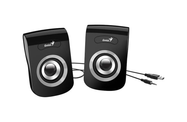 Genius SP-Q180 Speakers Gray