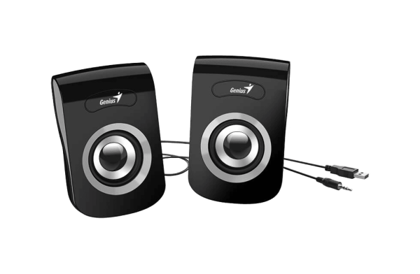 Genius SP-Q180 Speakers Gray