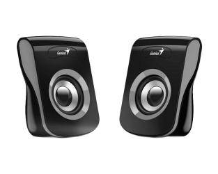 Genius SP-Q180 Speakers Gray