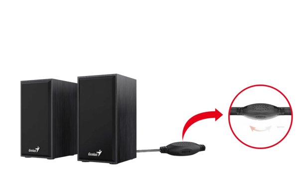 Genius SP-HF180 SPEAKERS BLACK
