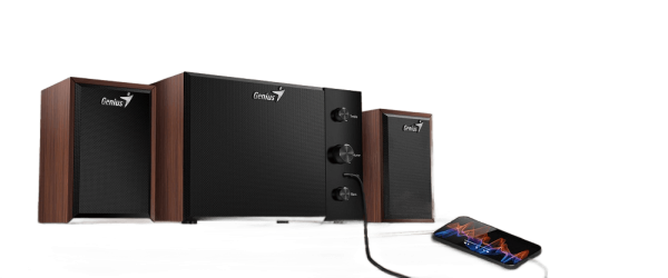 Genius SW-2.1 350 SPEAKERS BLACK
