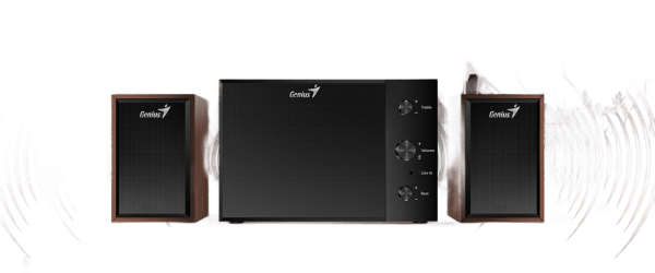 Genius SW-2.1 350 SPEAKERS BLACK