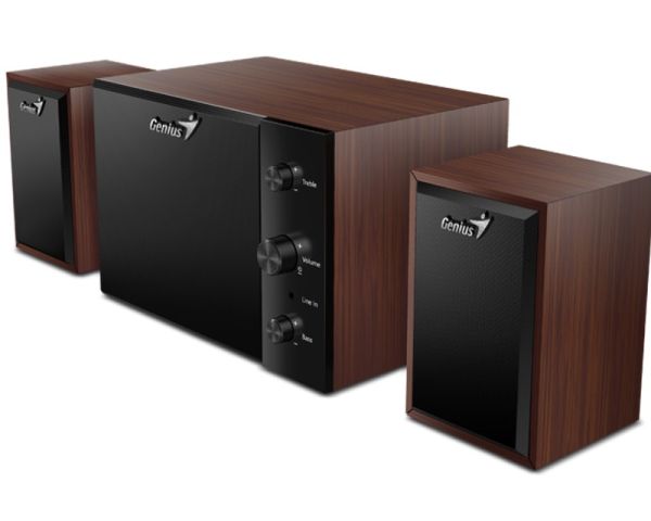 SW-2.1 350 Wood Speakers