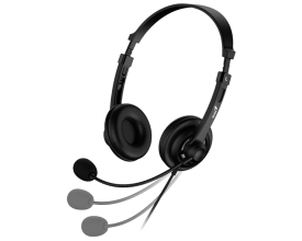 Genius HS-230U USB Headphones / W Microphone