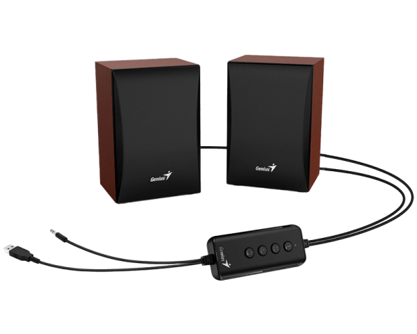 Genius SP-HF380BT SPEAKERS WOOD