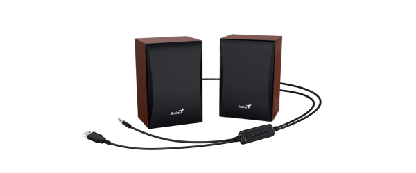 Genius SP-HF380BT SPEAKERS WOOD