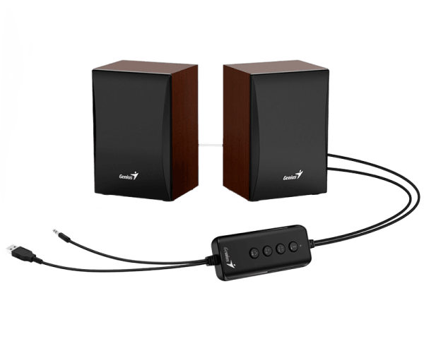 Genius SP-HF380BT SPEAKERS WOOD