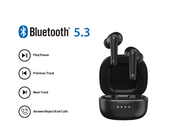 Genius HS-M910BT Wireless Stereo Headphones Black